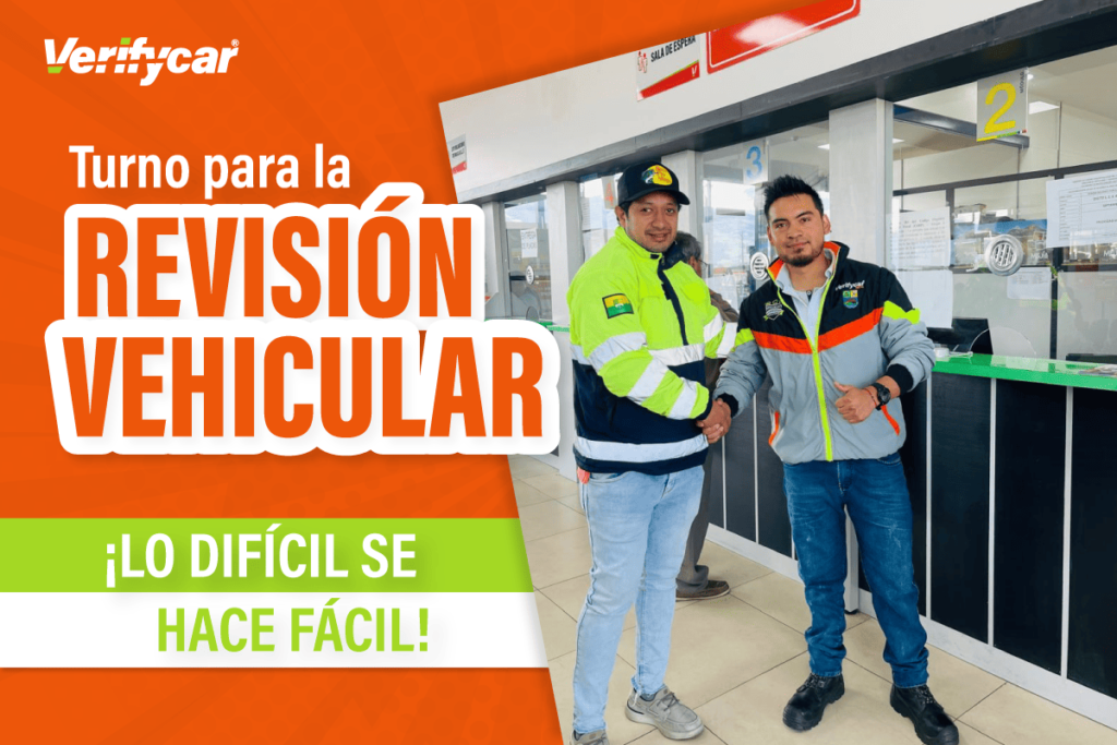 Turno para la revisión vehicular ¡Lo difícil se hace fácil!