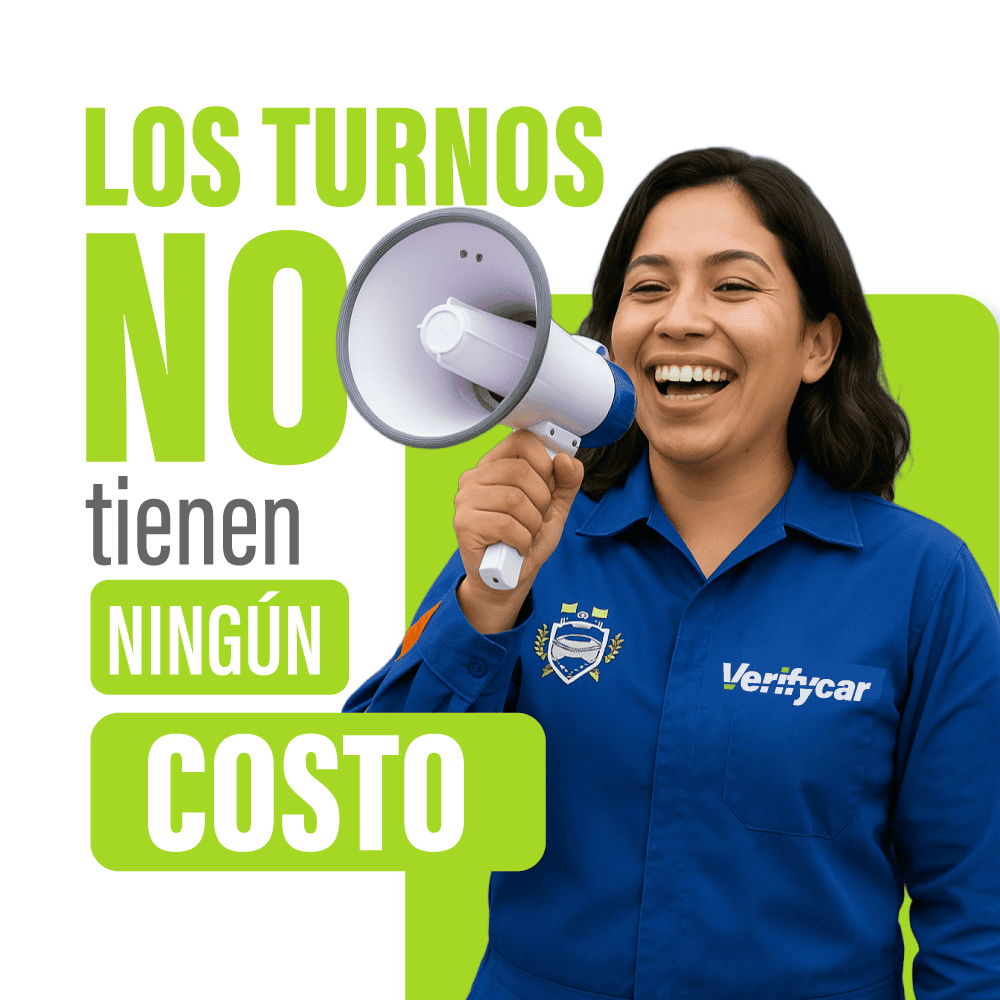 Turnos sin costo Verifycar Mejía